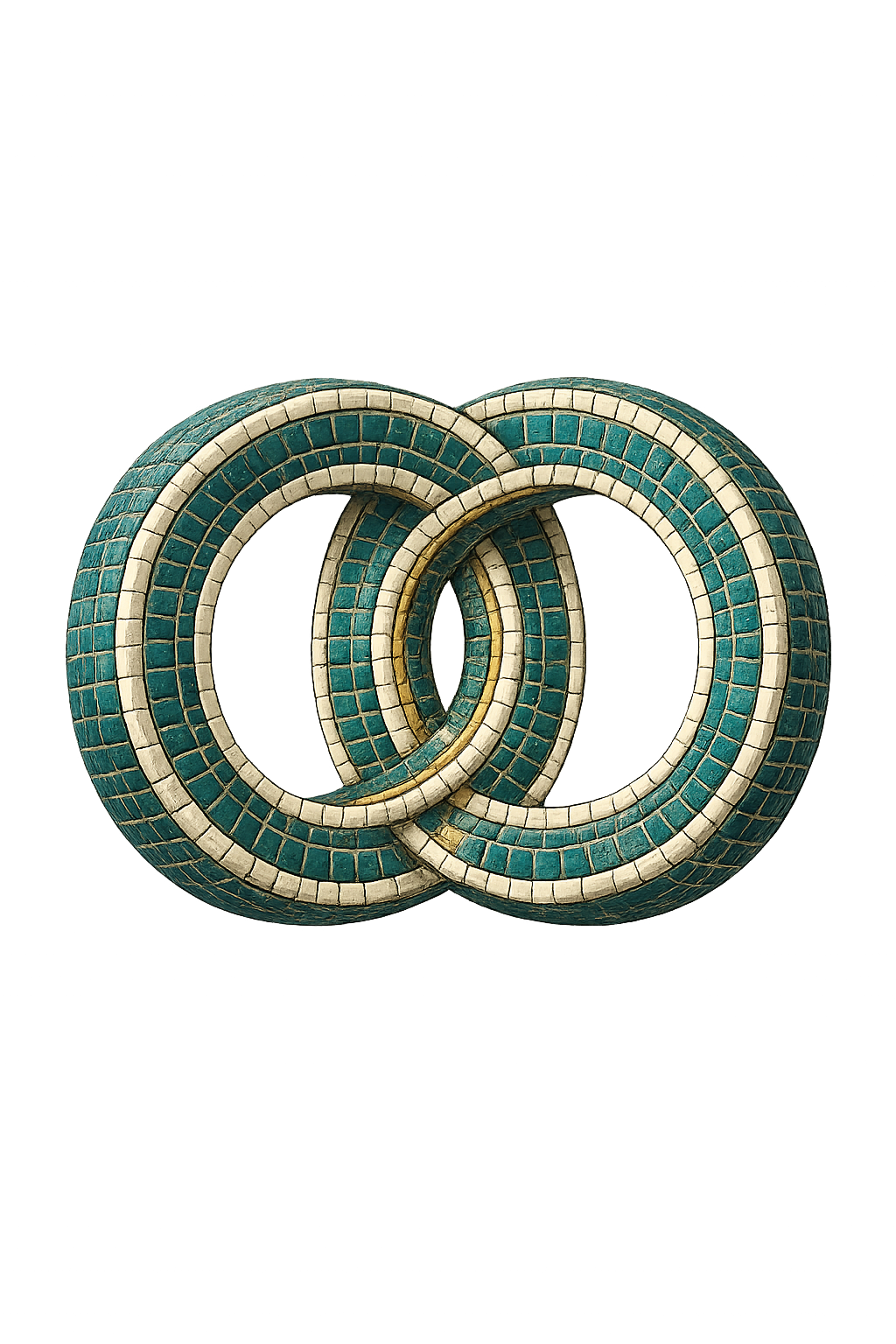 An illustration of two interlocking rings, an institutional alignment